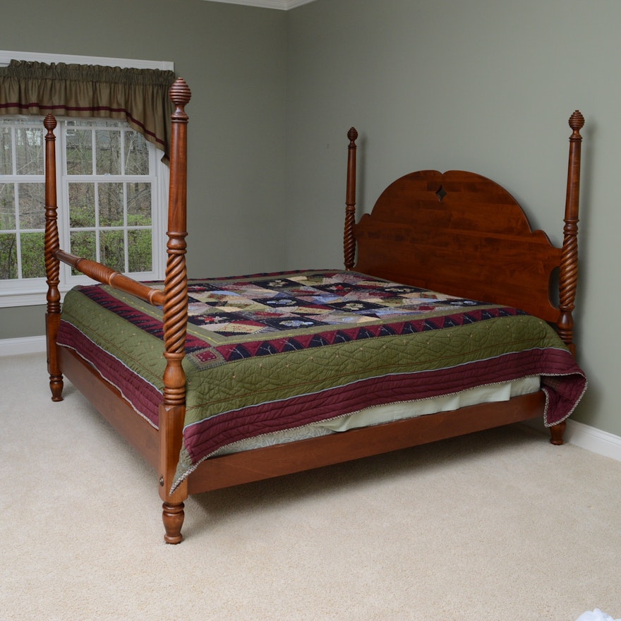 Ethan Allen "Country Crossings" Four Poster Bed
