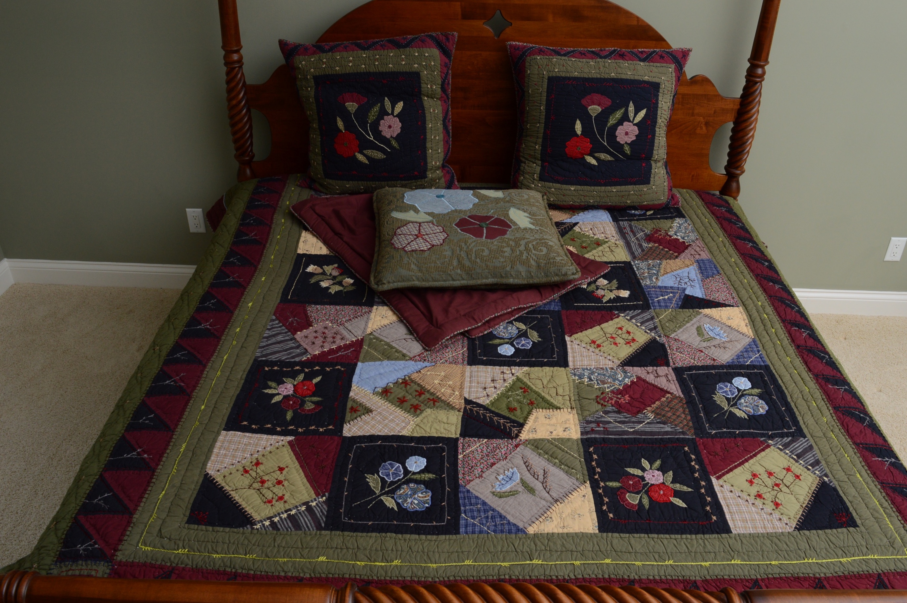 Ethan Allen "Country Crossings" Four Poster Bed