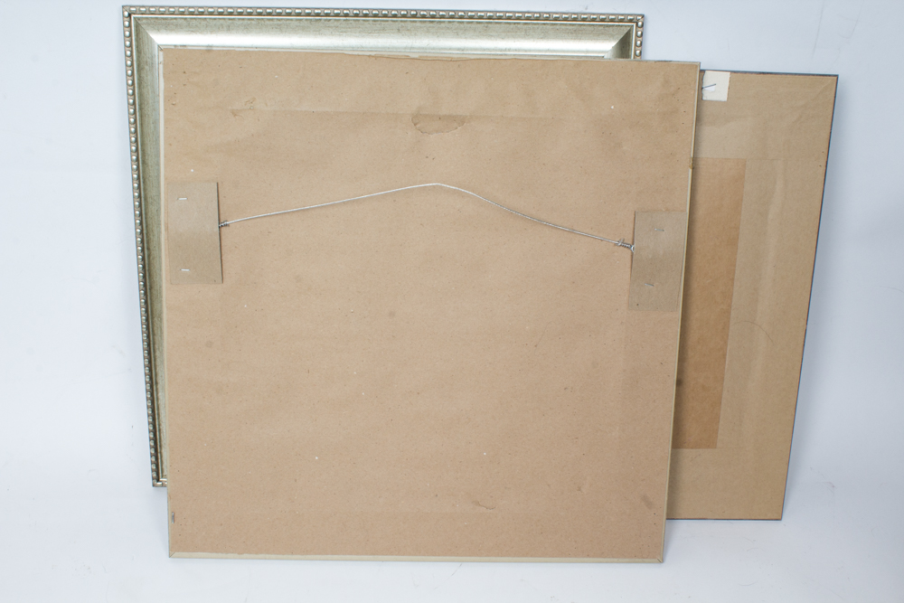 Silver Tone Framed Art Grouping Featuring Cheri Blum