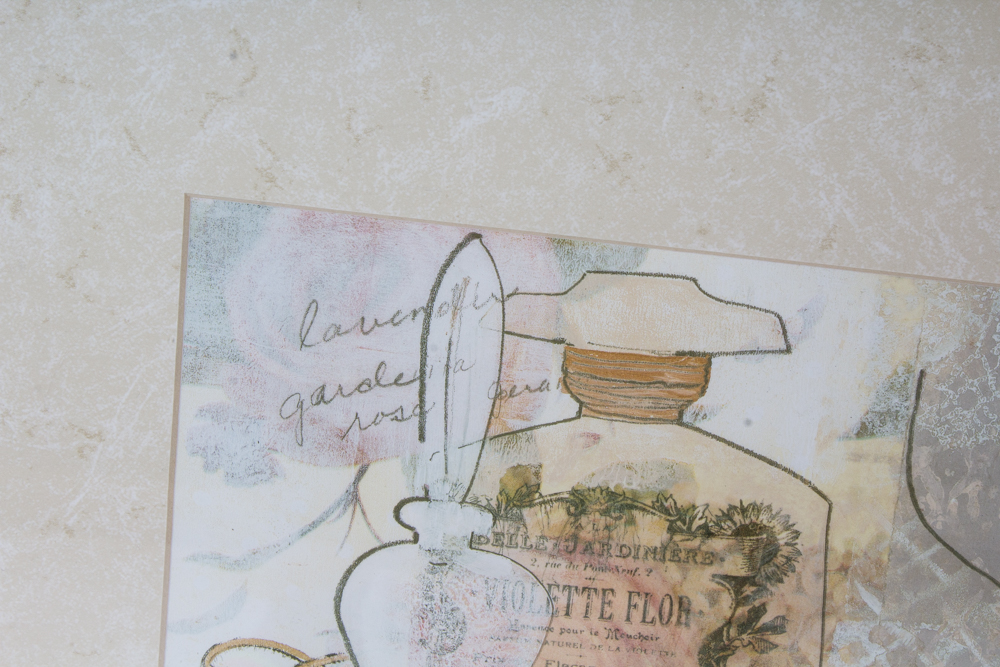 Silver Tone Framed Art Grouping Featuring Cheri Blum