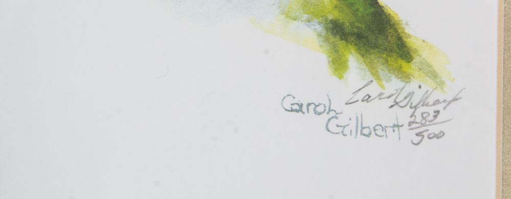 Limited Edition Offset Lithographs by Carol Gilbert