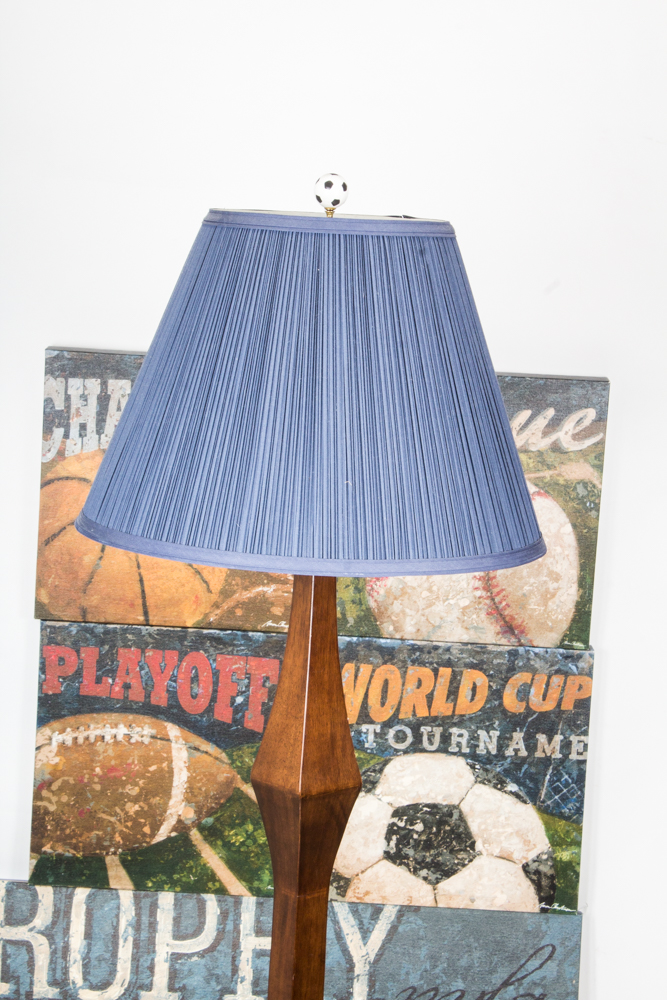 Sports Themed Art and Lighting