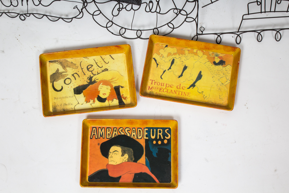 French and Italian Themed Art and Decor