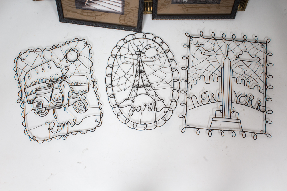 French and Italian Themed Art and Decor