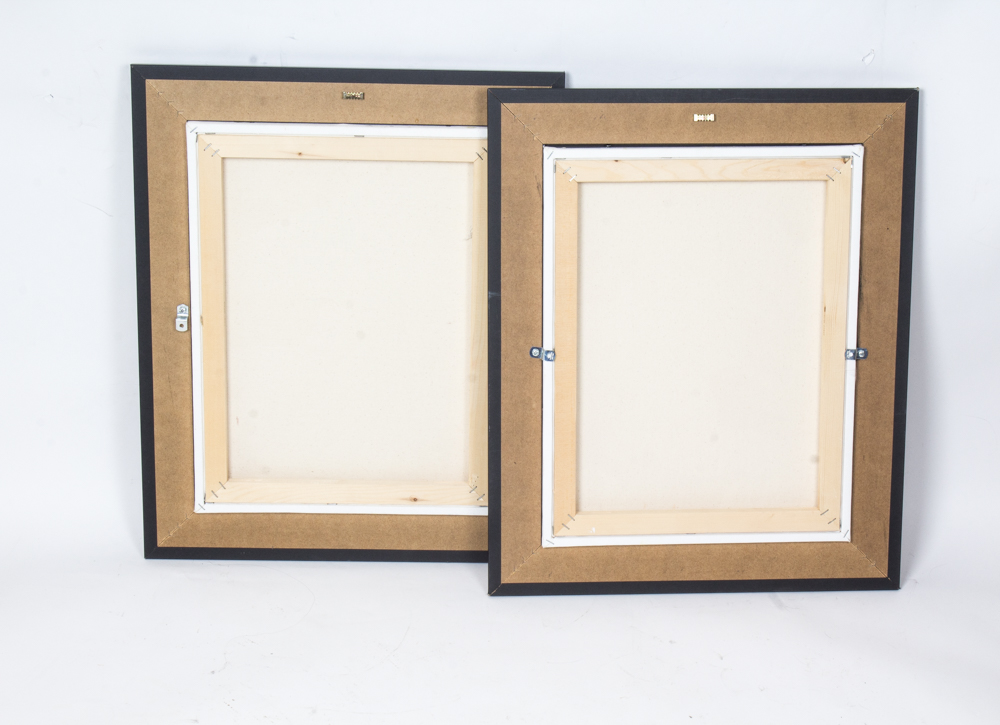 Pair of Original W. Clifford Oil Paintings