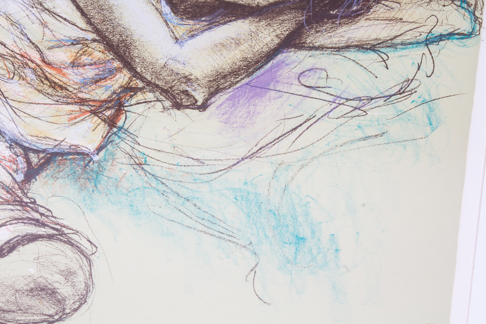 Jacques Pecnard Framed Lithograph "Michelle"