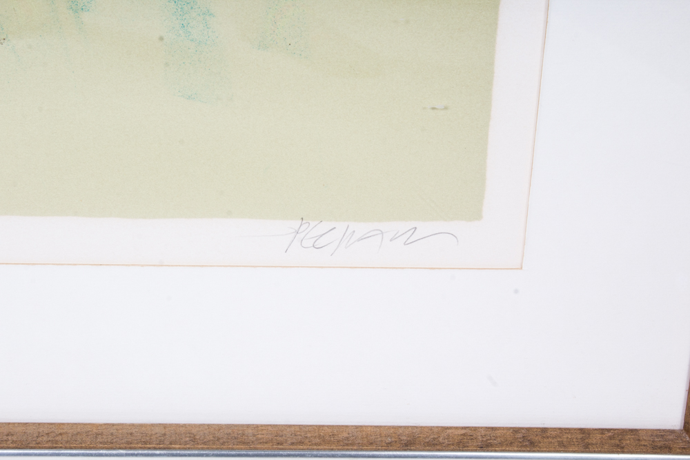 Jacques Pecnard Framed Lithograph "Michelle"