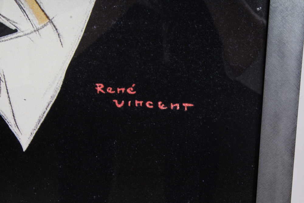 Framed Porto Ramos Pinto Vintage Art Poster