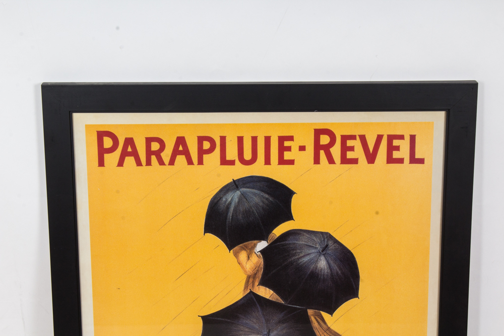 Art Nouveau Reproduction Poster "Parapluie-Revel"