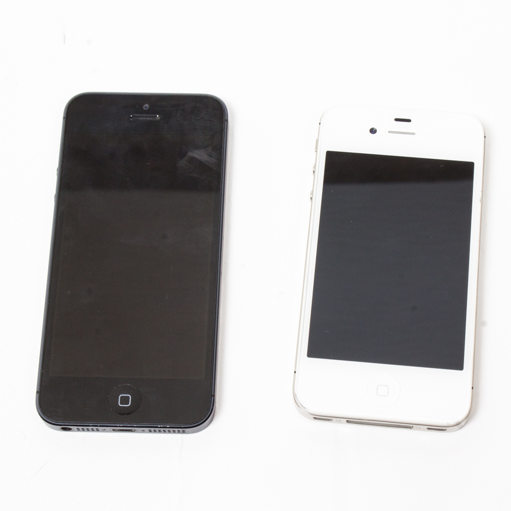 iPhone 4 and iPhone 5