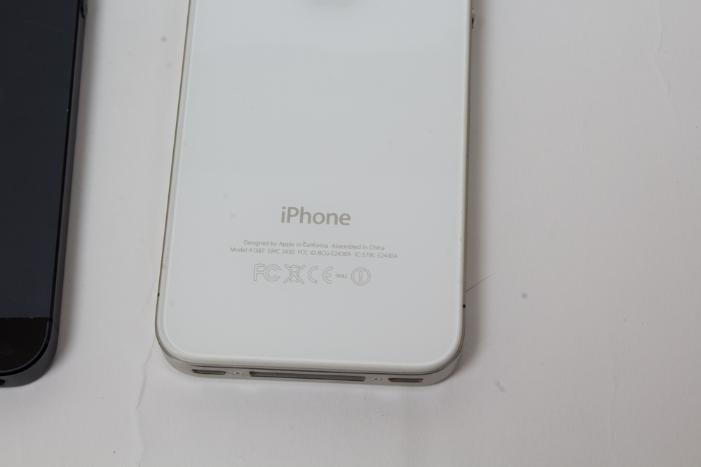 iPhone 4 and iPhone 5