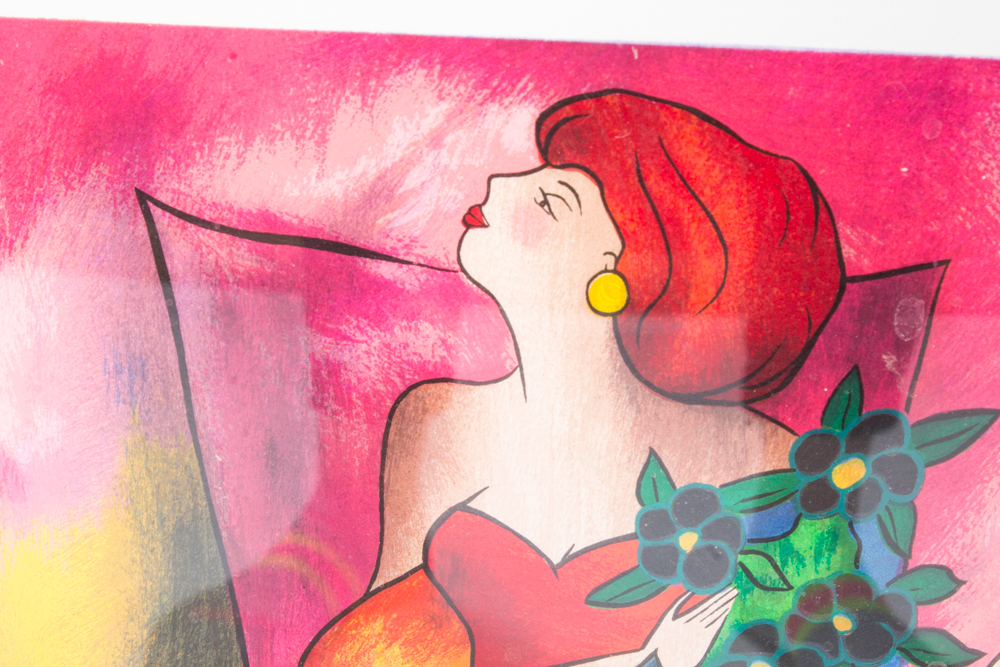 Linda LeKinff Serigraph "Bony II"