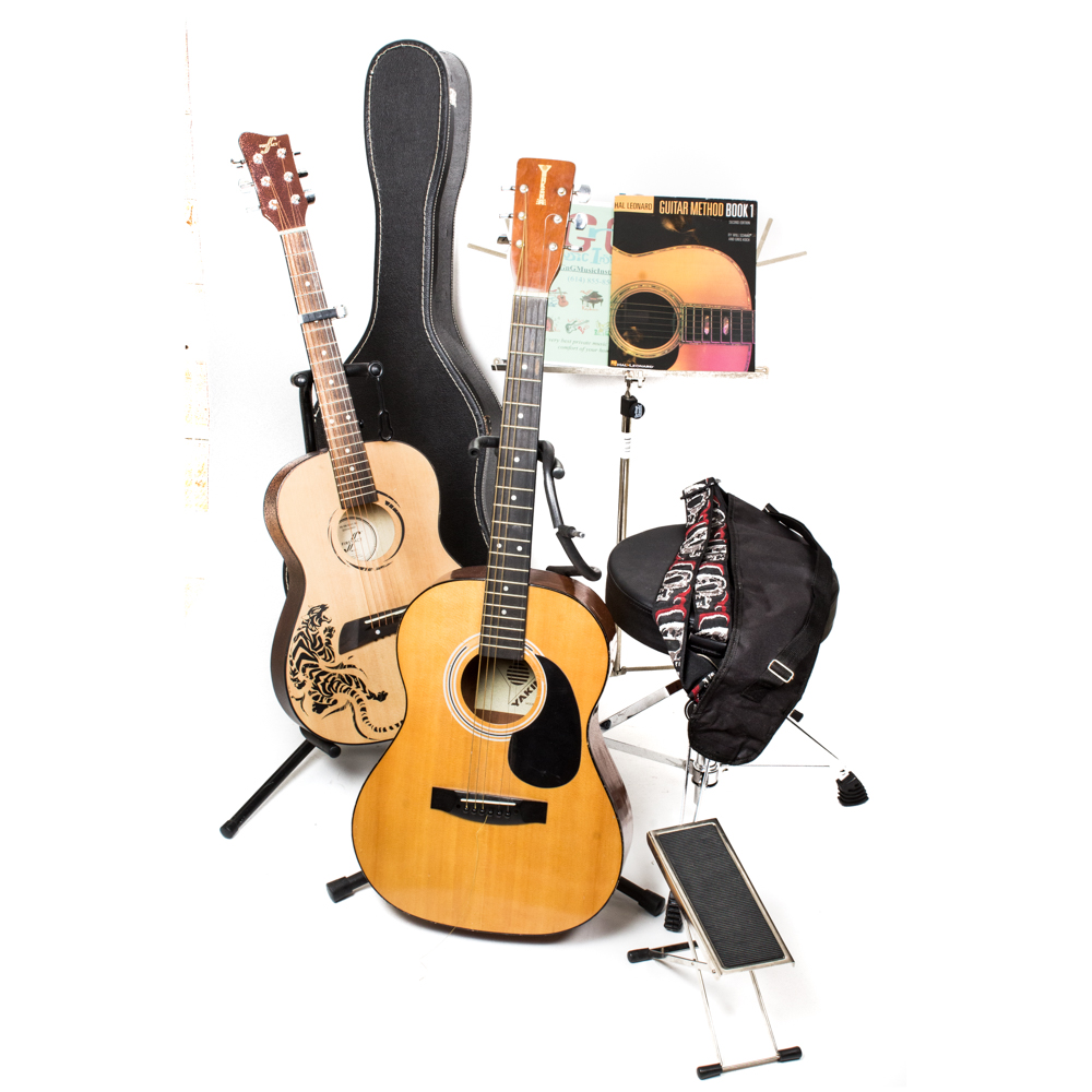 First Act, Akima Acoustic Guitars and Accessories