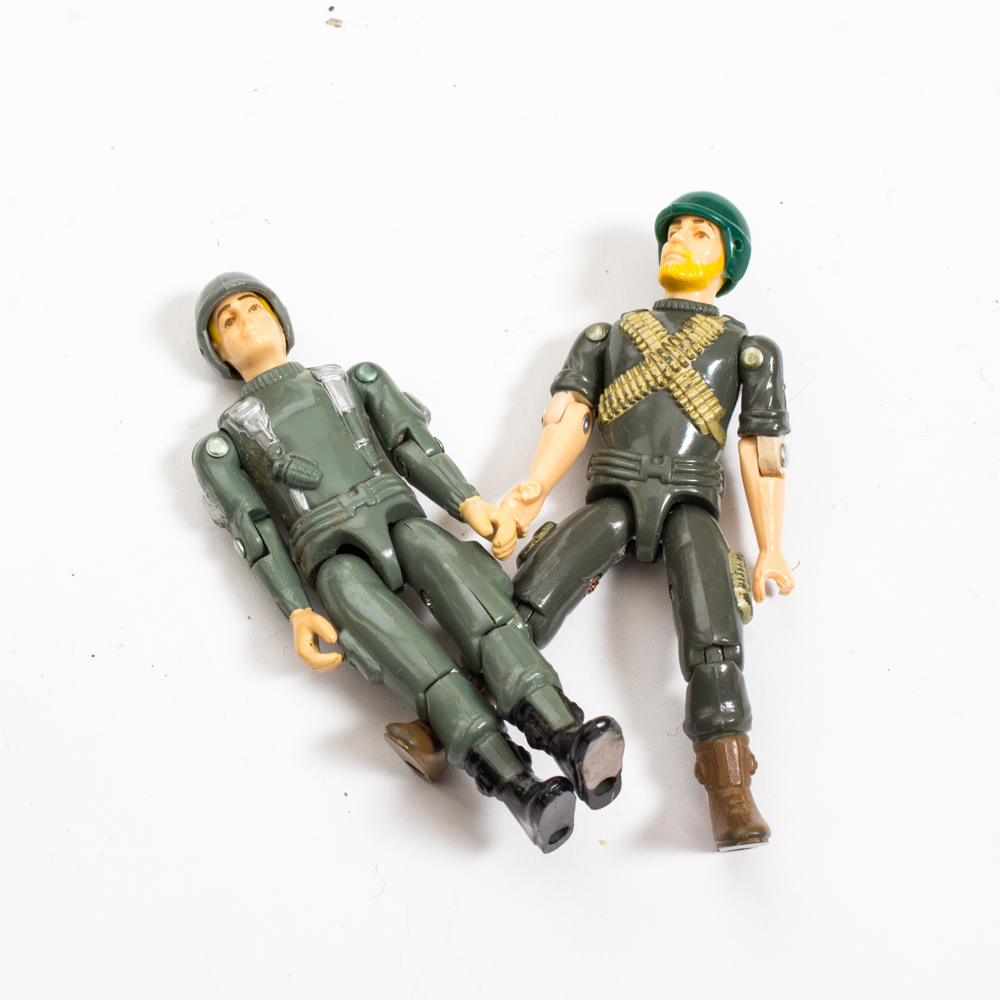 Vintage Toy Assortment Featuring G.I Joe and More