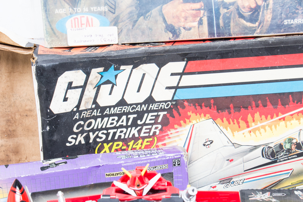 Vintage Toy Assortment Featuring G.I Joe and More
