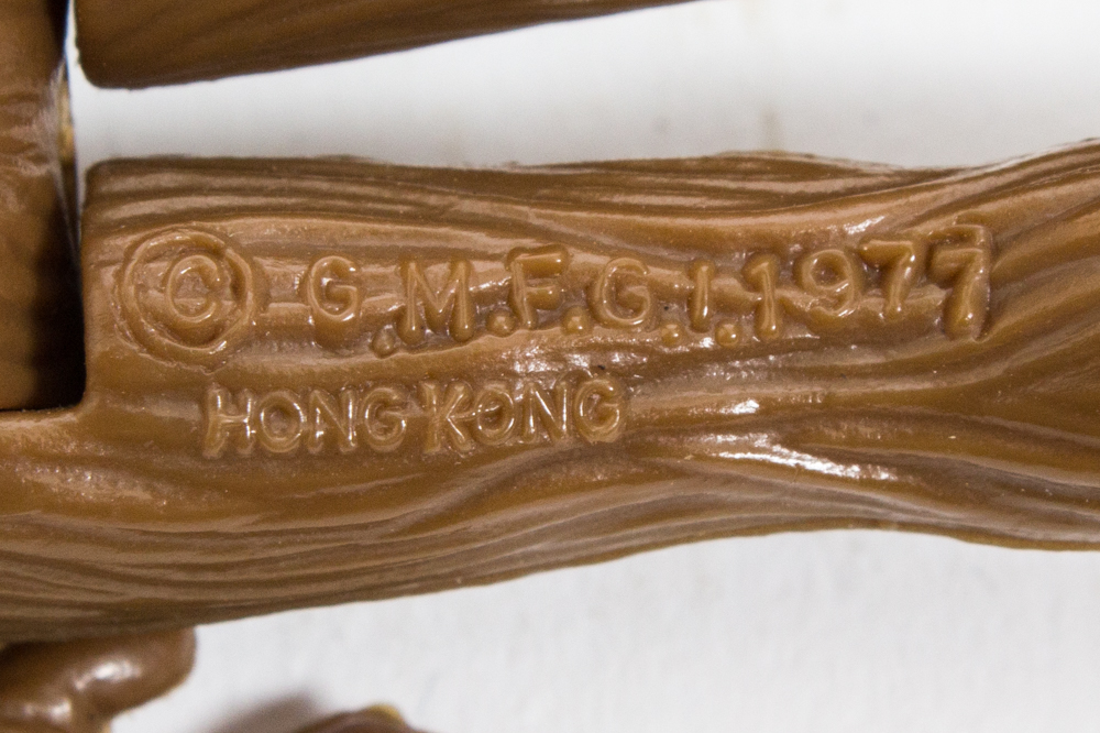 Vintage "Star Wars" Action Figures With Case