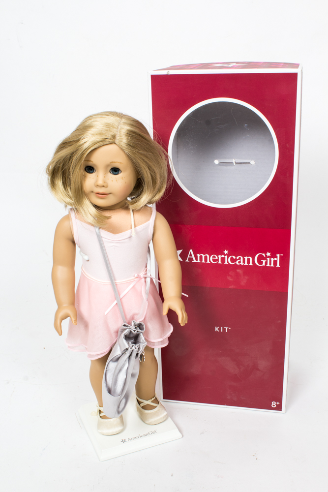 American Girl "Kit" Doll With Costumes