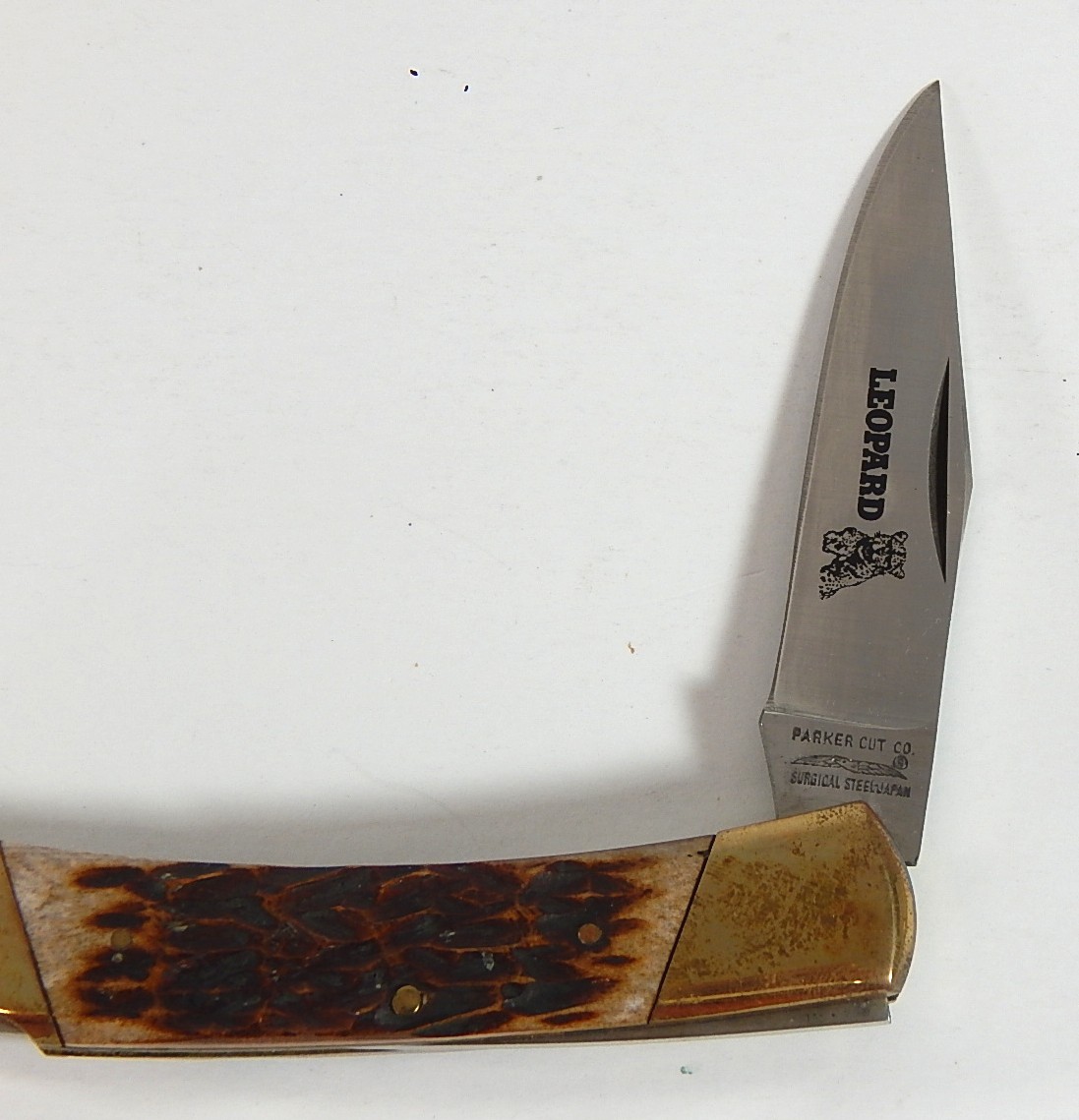 Parker Cutlery Leopard Single Blade Folding Knife