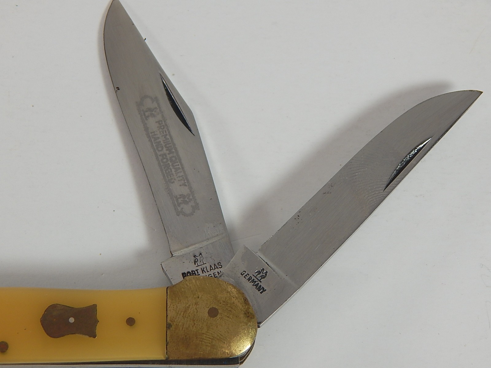 Robt Klaas Solingen Germany Two Blade Folding Knife