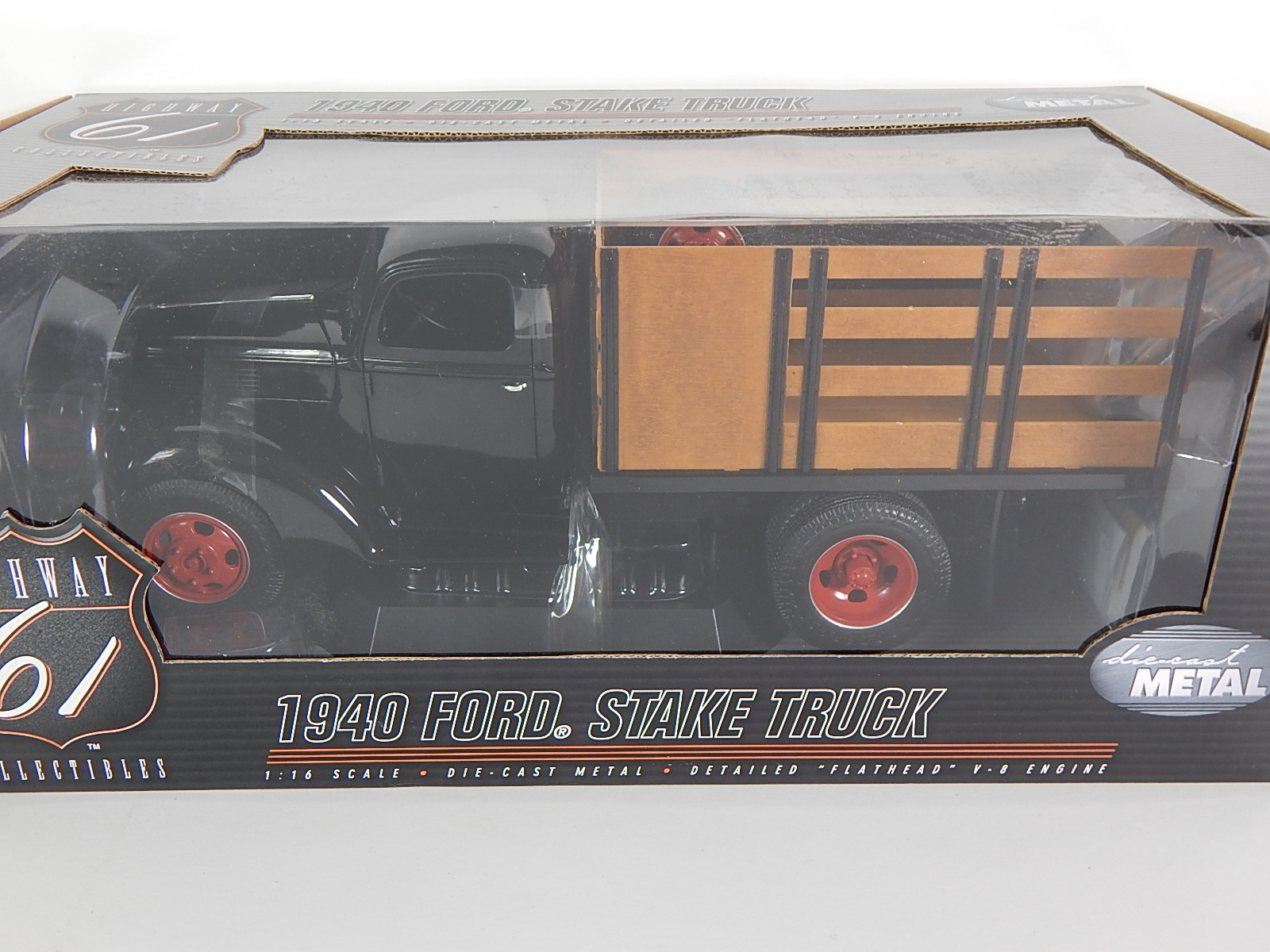 Highway 61 Collectibles Die Cast 1940 Ford Stake Truck