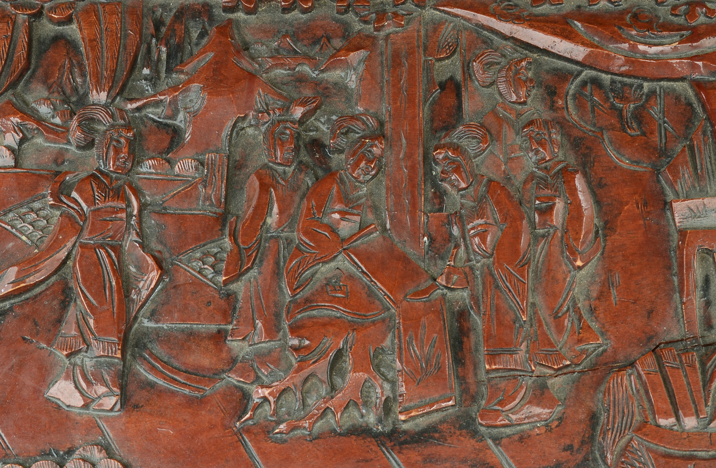 Chinese Carved Wood Chest