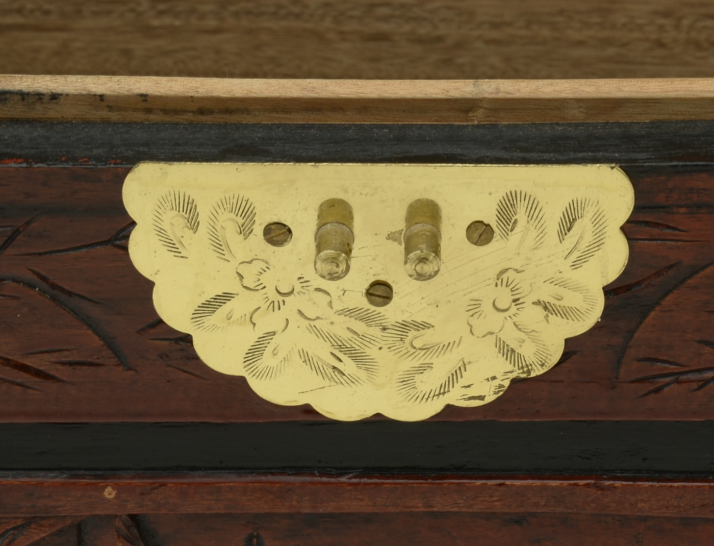 Chinese Carved Wood Chest