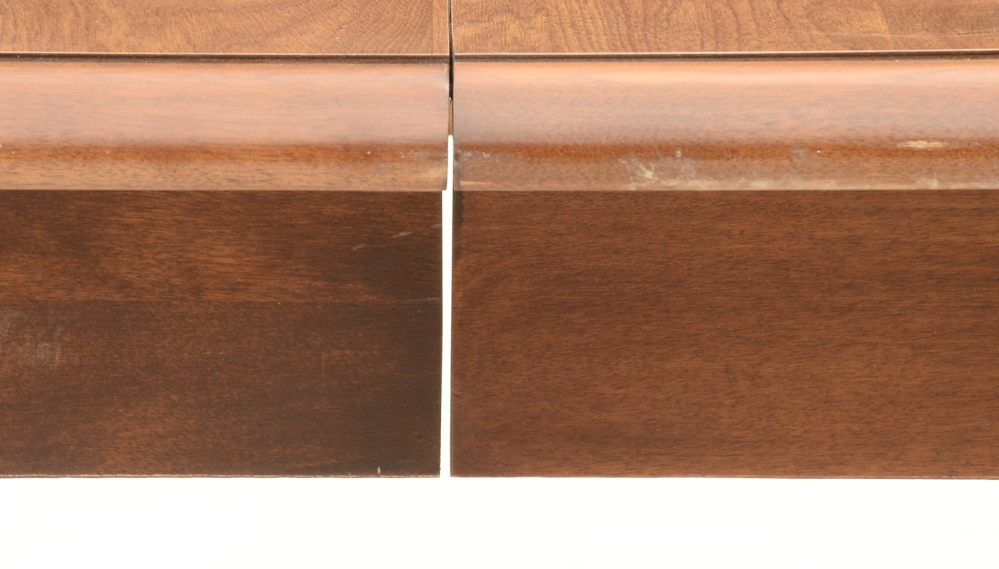 Ethan Allen Maple Dining Table and Six Chairs