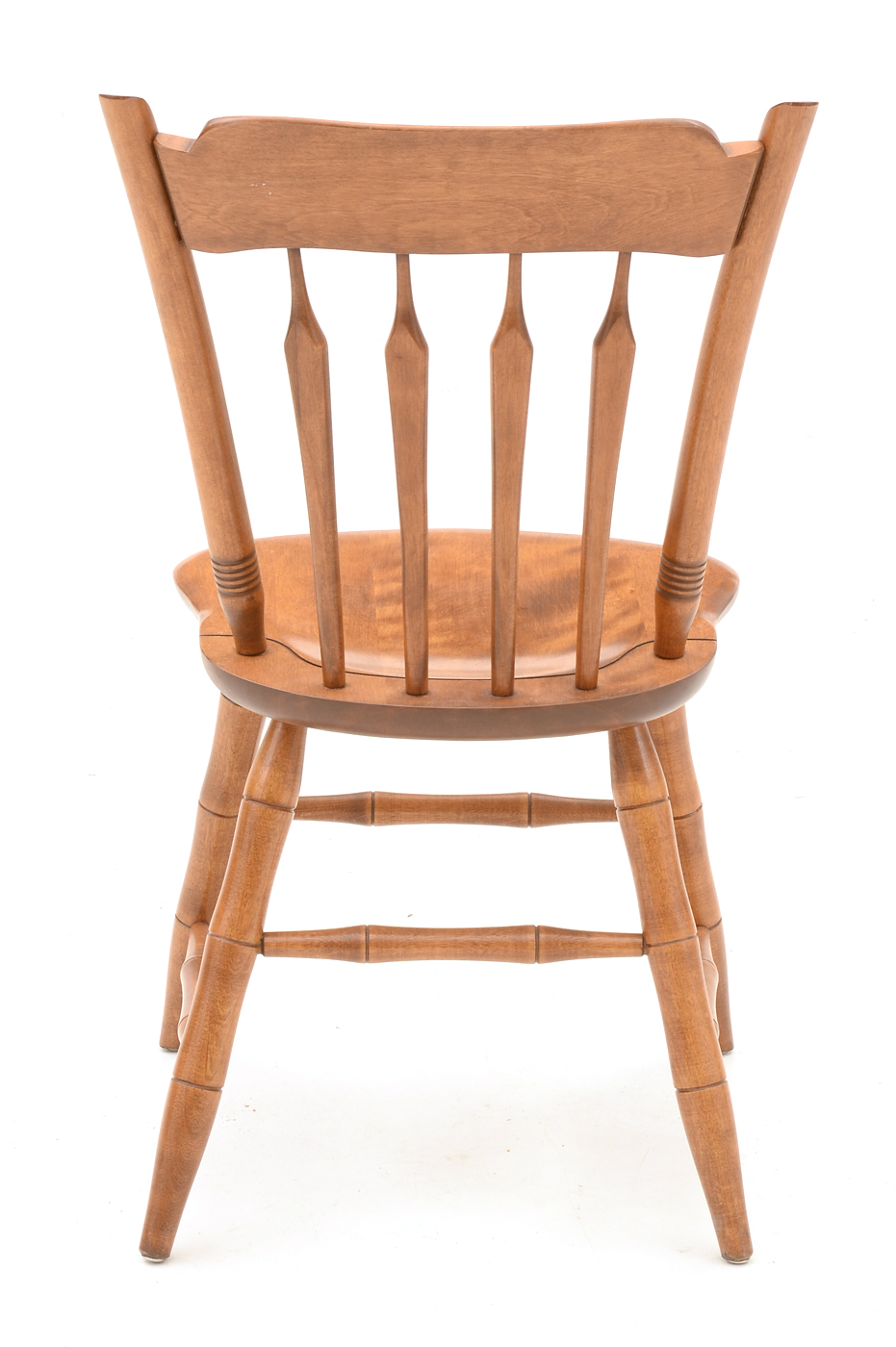 Ethan Allen Maple Dining Table and Six Chairs