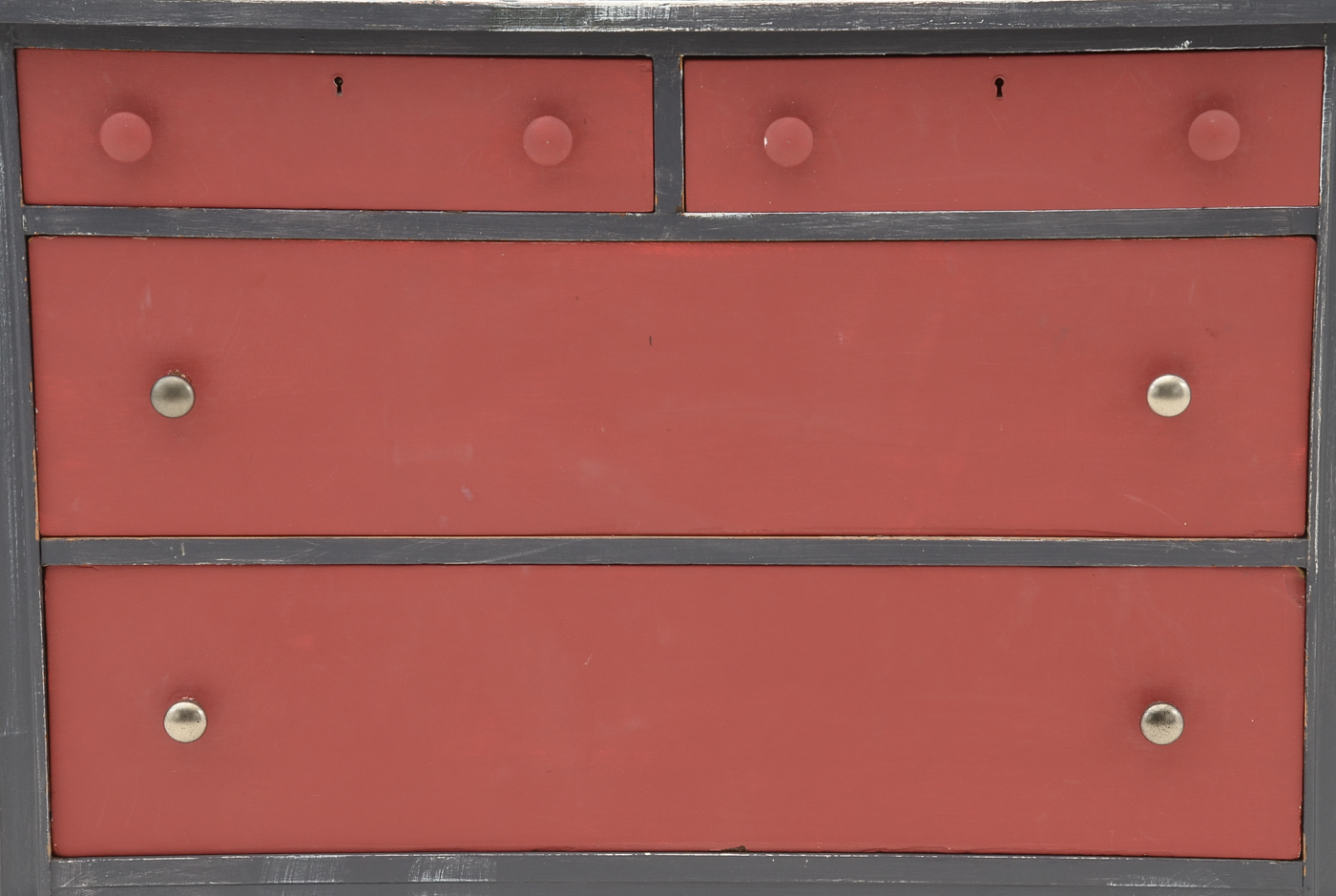 Rustic Hand-painted Chest of Drawers