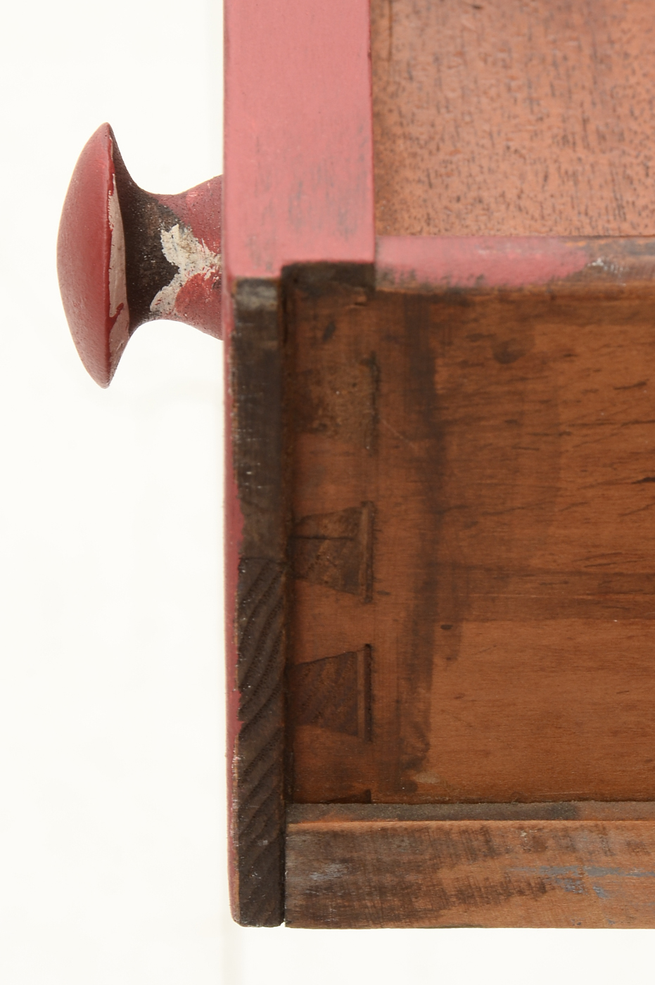 Rustic Hand-painted Chest of Drawers