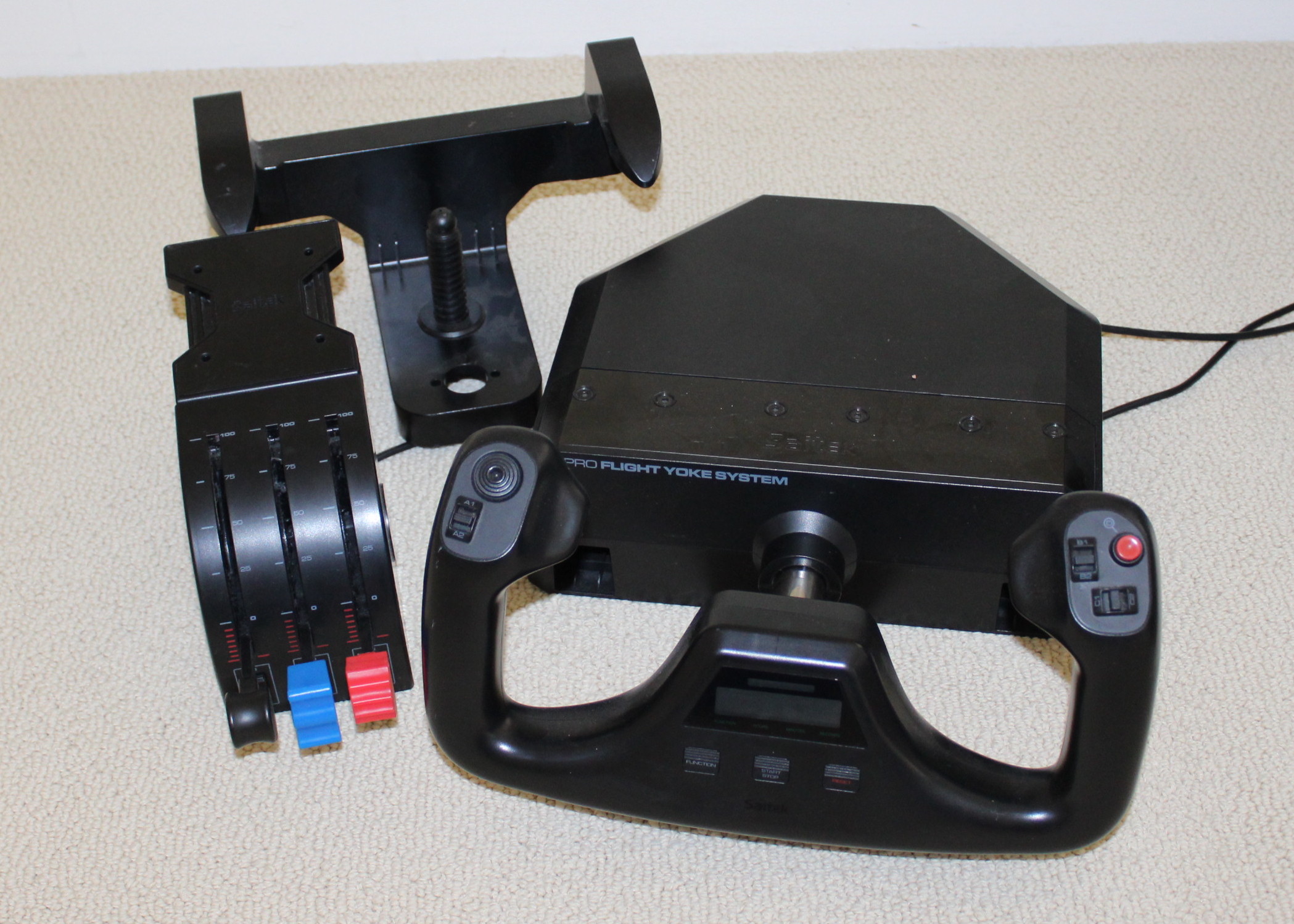 Gaming Chair and Flight Simulator Game