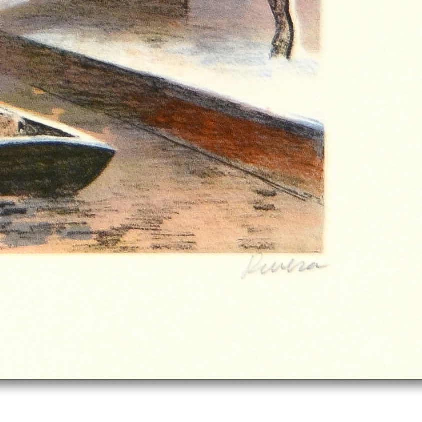 Antonio Rivera Limited Edition Lithograph on Paper "Conciergerie"