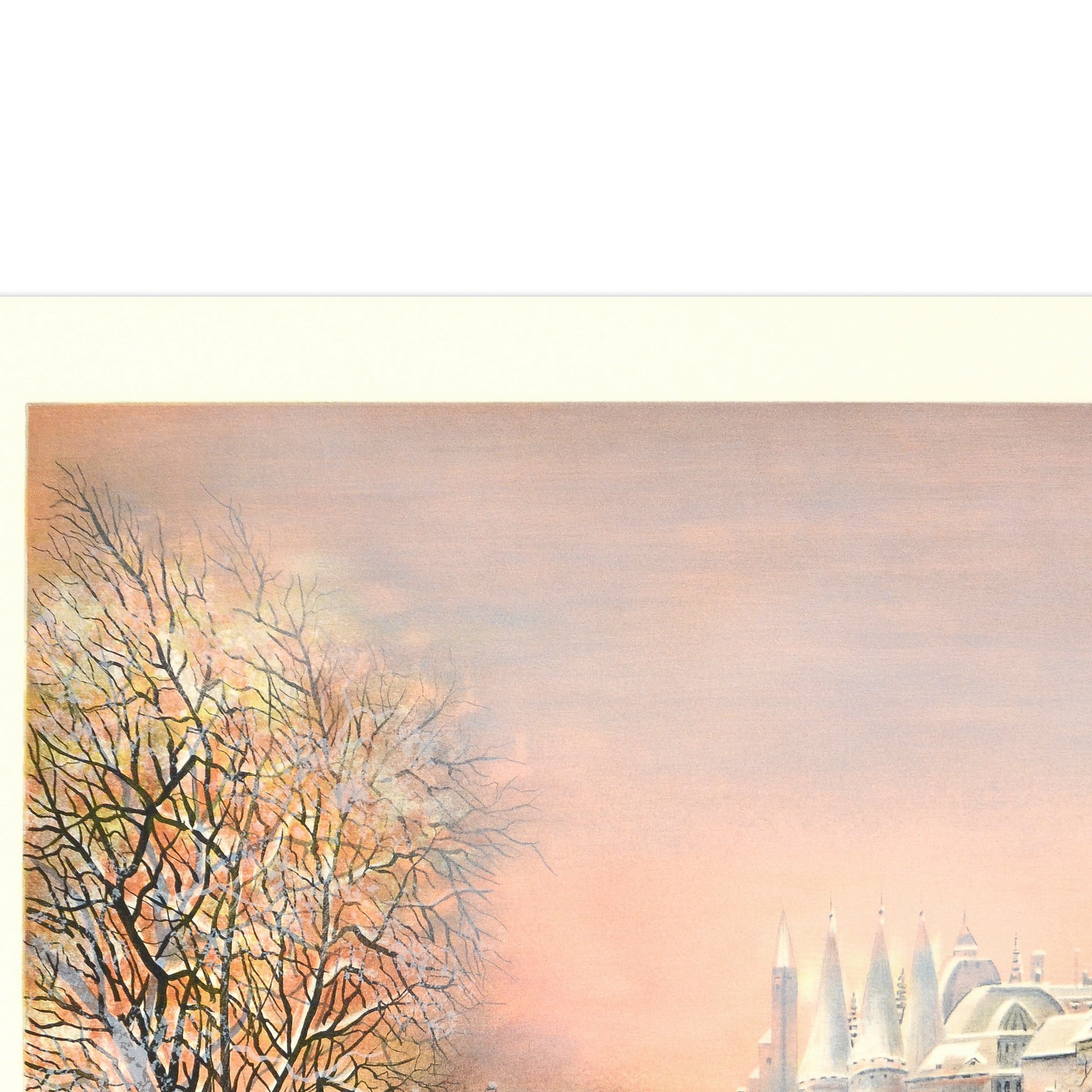 Antonio Rivera Limited Edition Lithograph on Paper "Conciergerie"