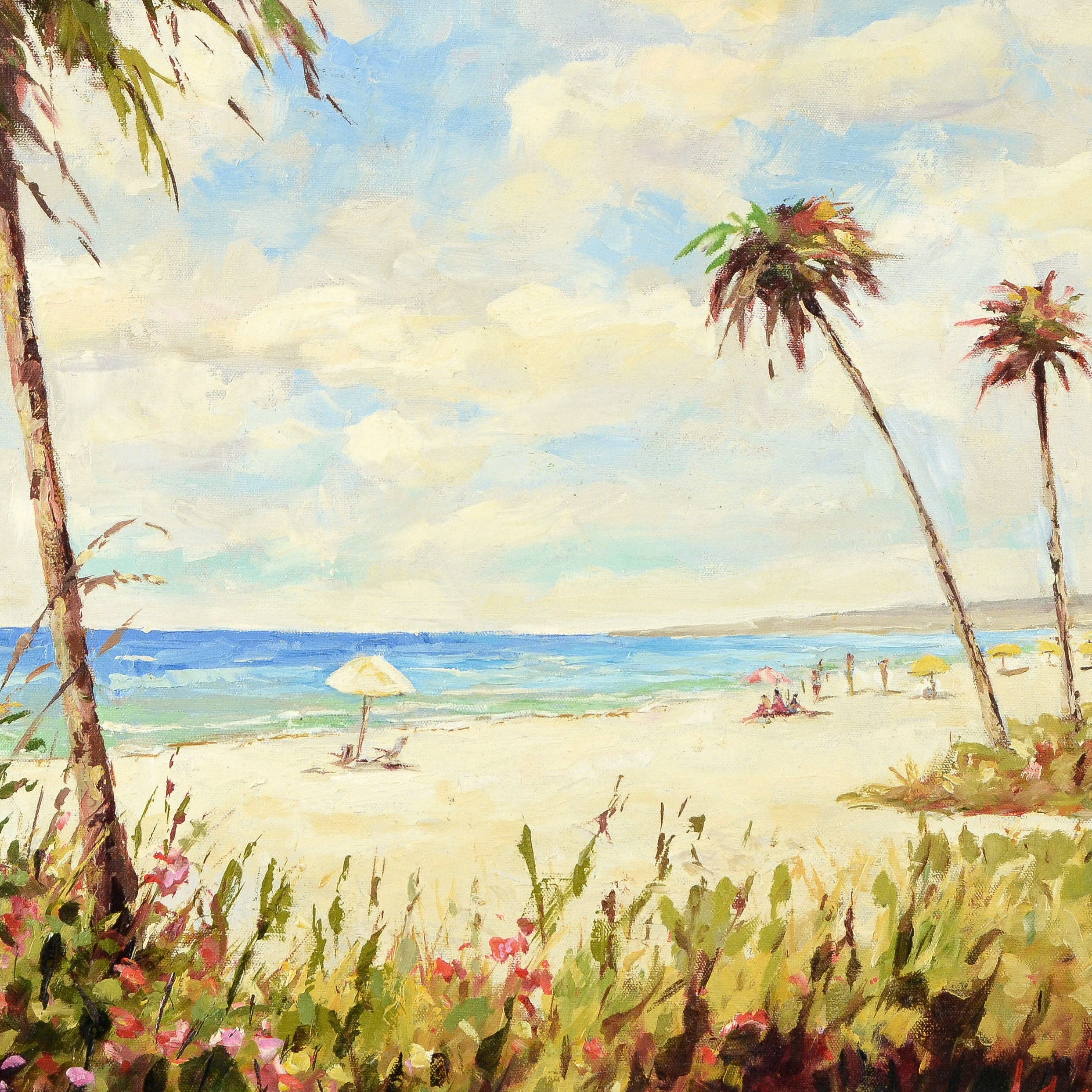 Jose Francisco Lopez Salcedo Original Oil Painting