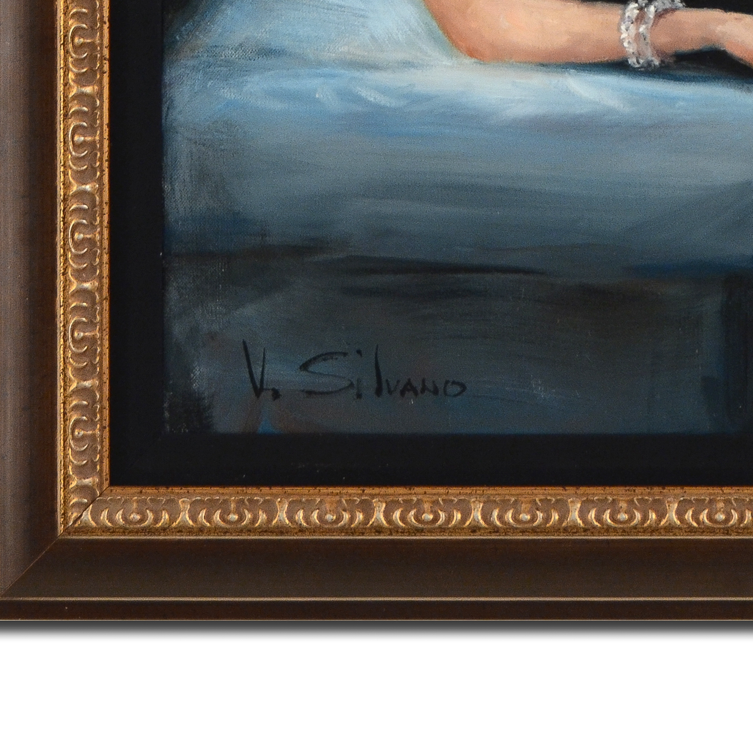 Vincent Silvano Original Oil Painting on Canvas, Untitled