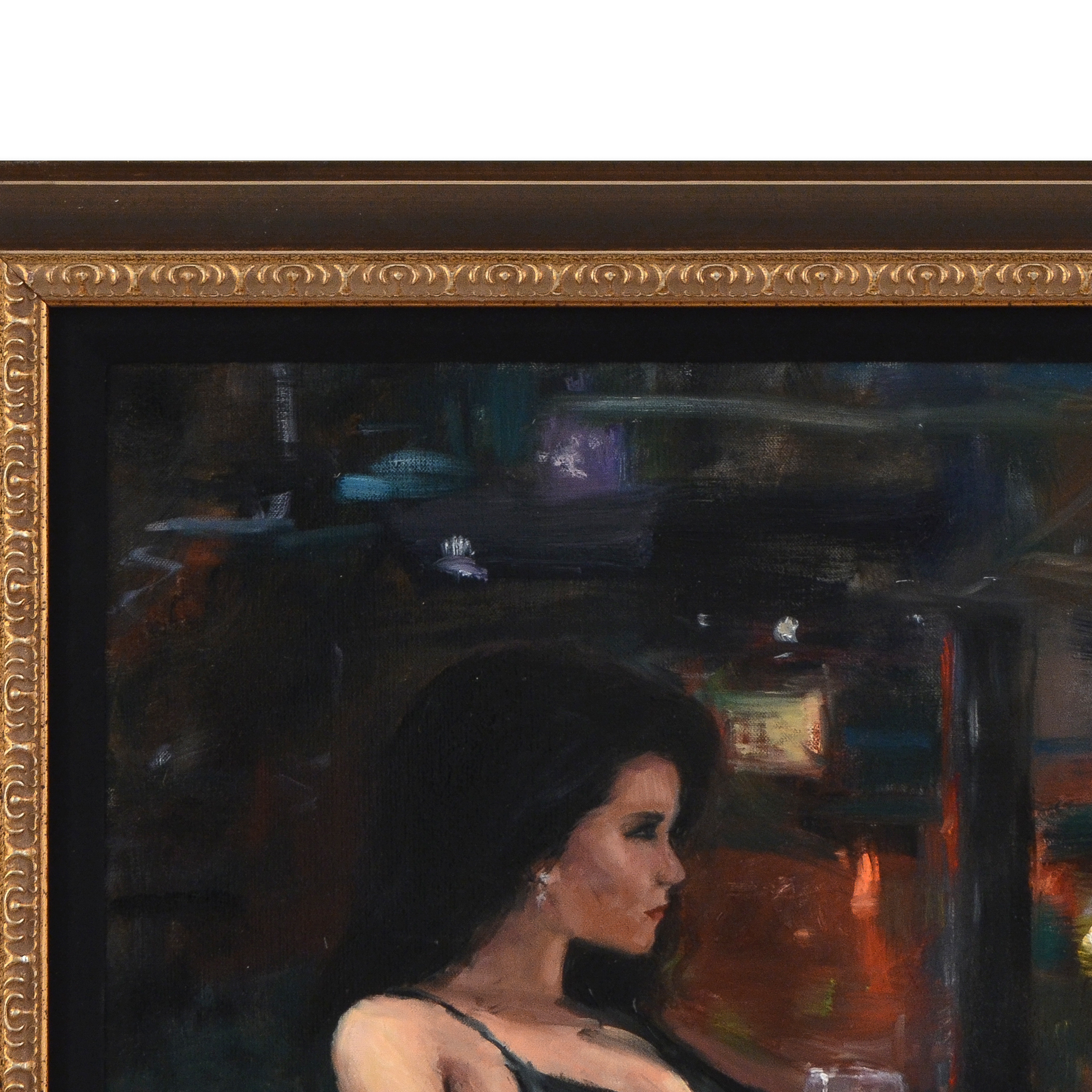 Vincent Silvano Original Oil Painting on Canvas, Untitled