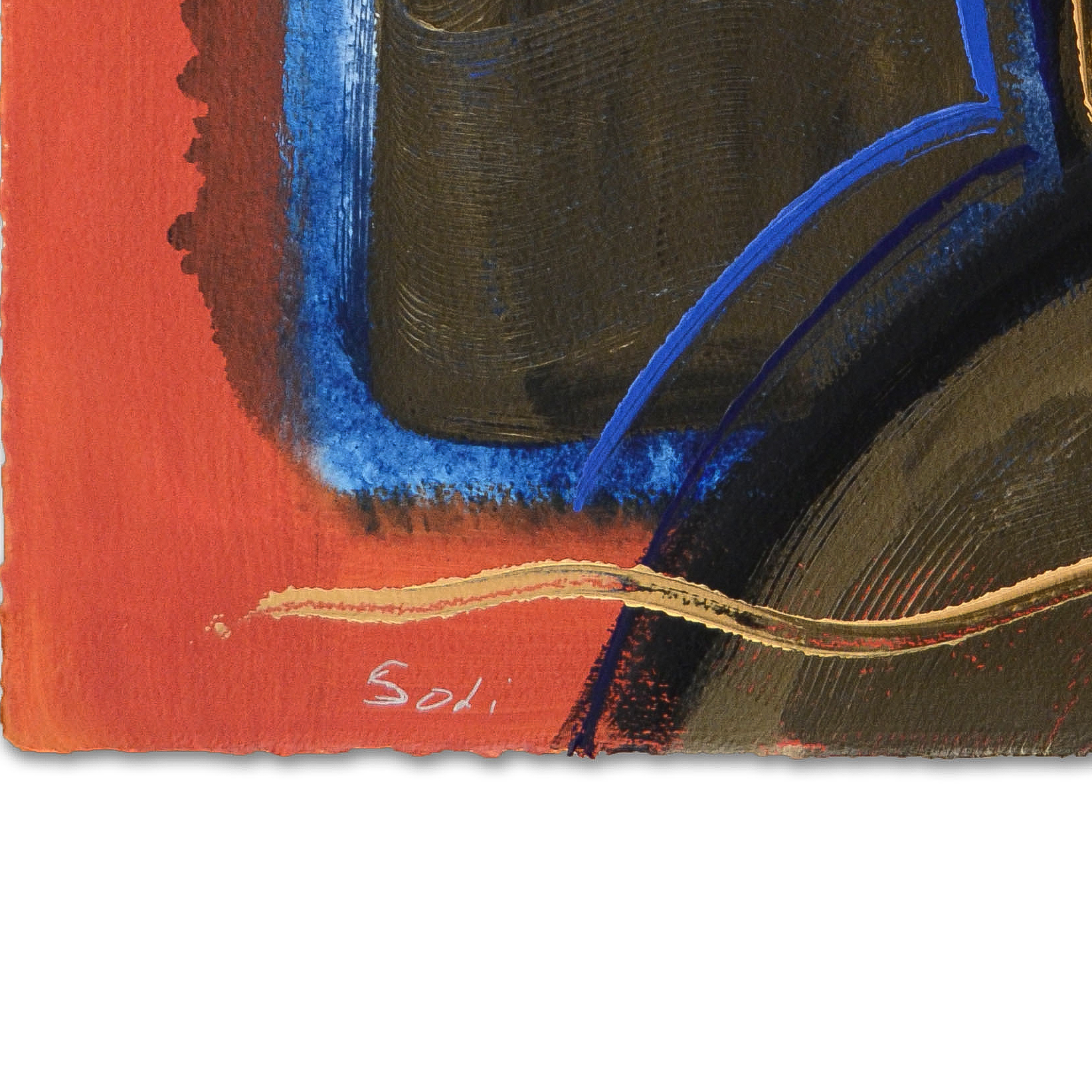 Gaylord Soli Original Mixed Media Acrylic Painting