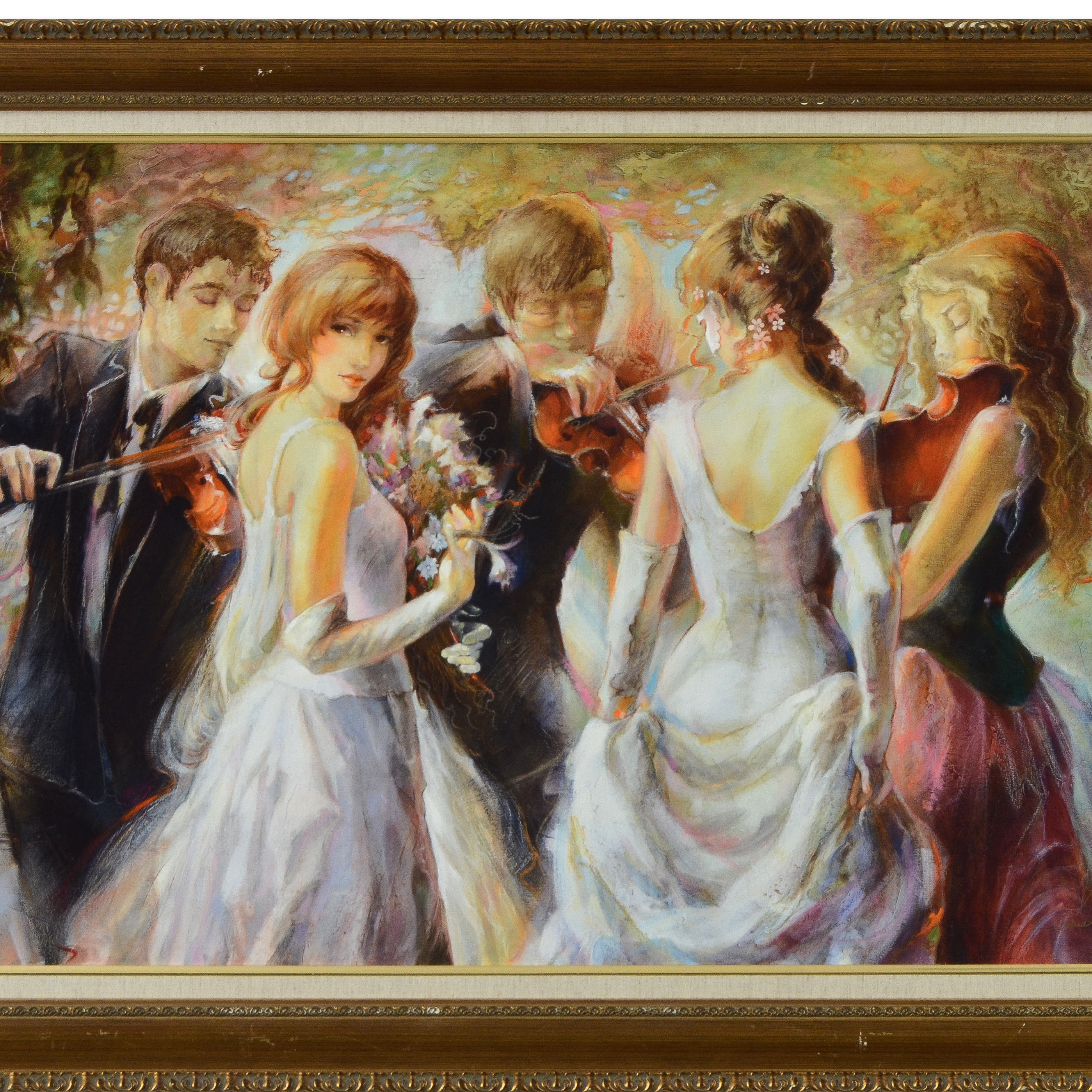 Lena Sotskova Limited Edition Hand Embellished Giclée on Canvas "Sunrise"