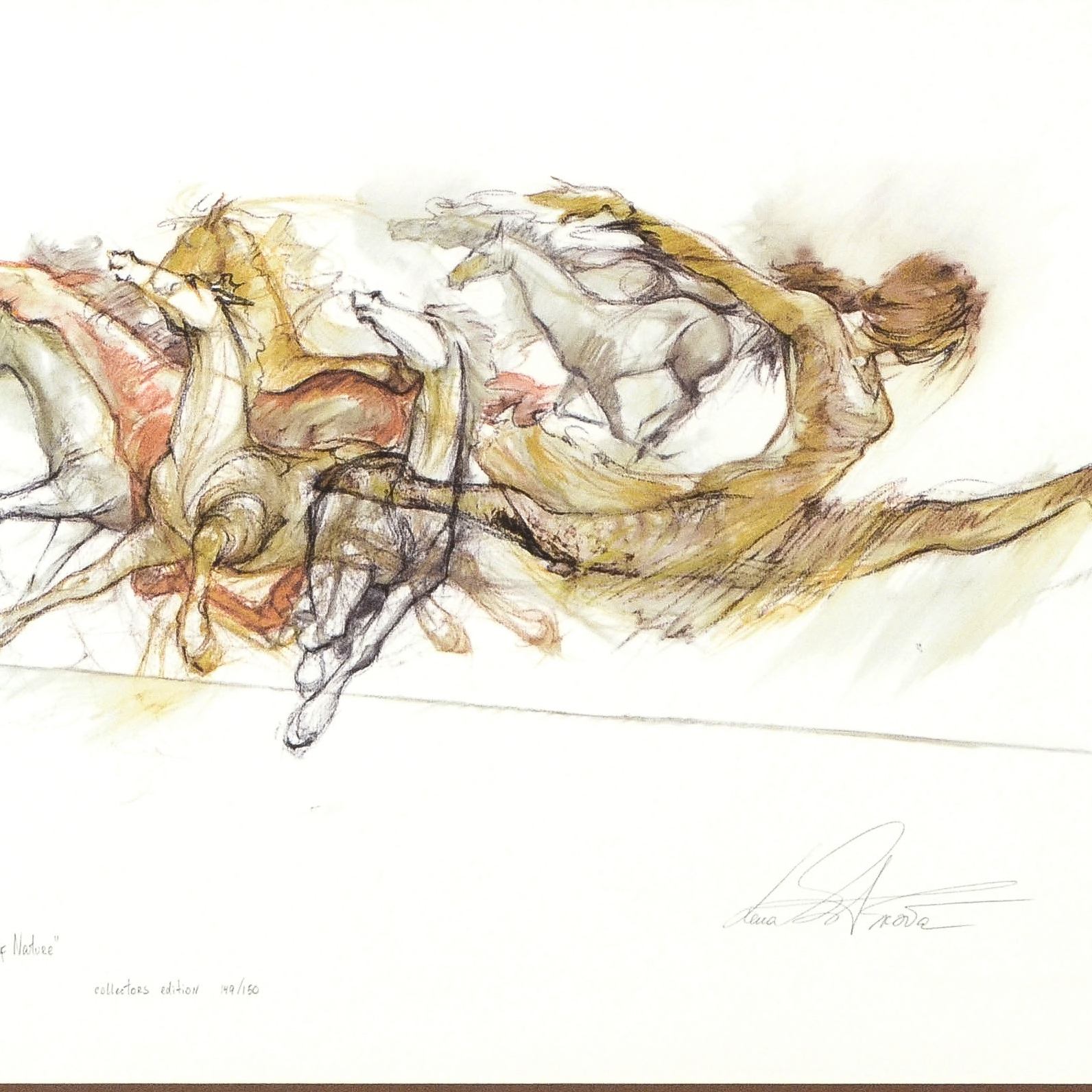 Lena Sotskova Limited Edition Giclée on Paper "Force of Nature"