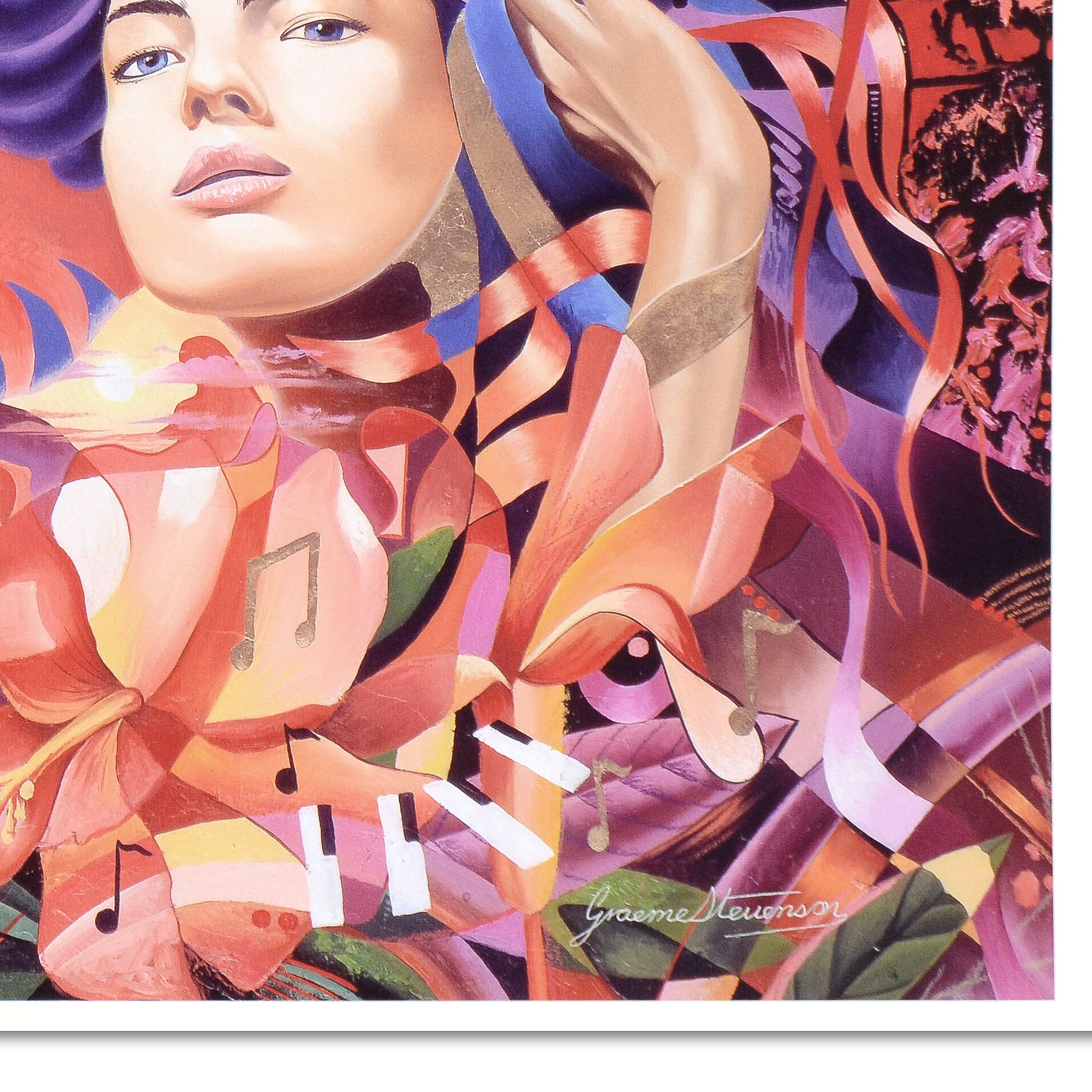 Graeme Stevenson Signed Limited Edition Giclée "Is that You Mozart?"