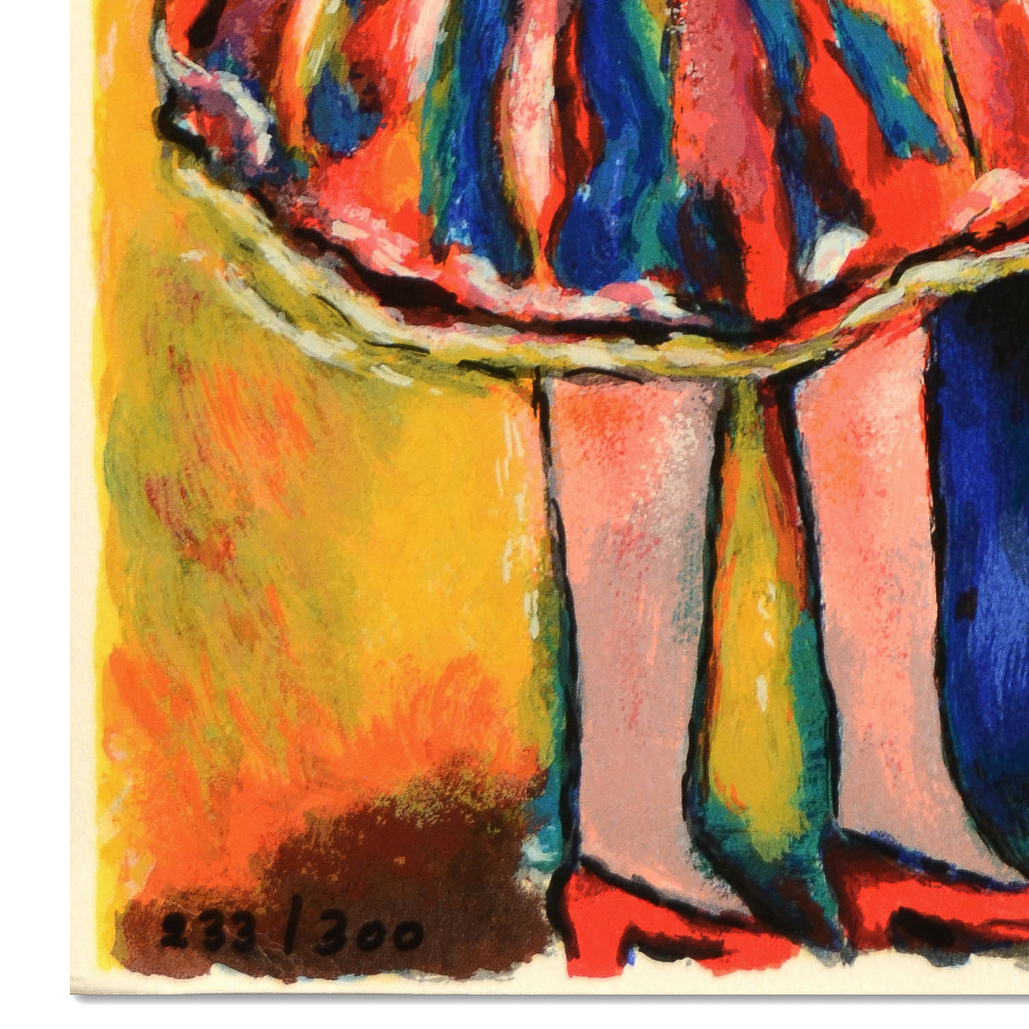 Zany Steynovitz  Limited Edition Serigraph "Purim"