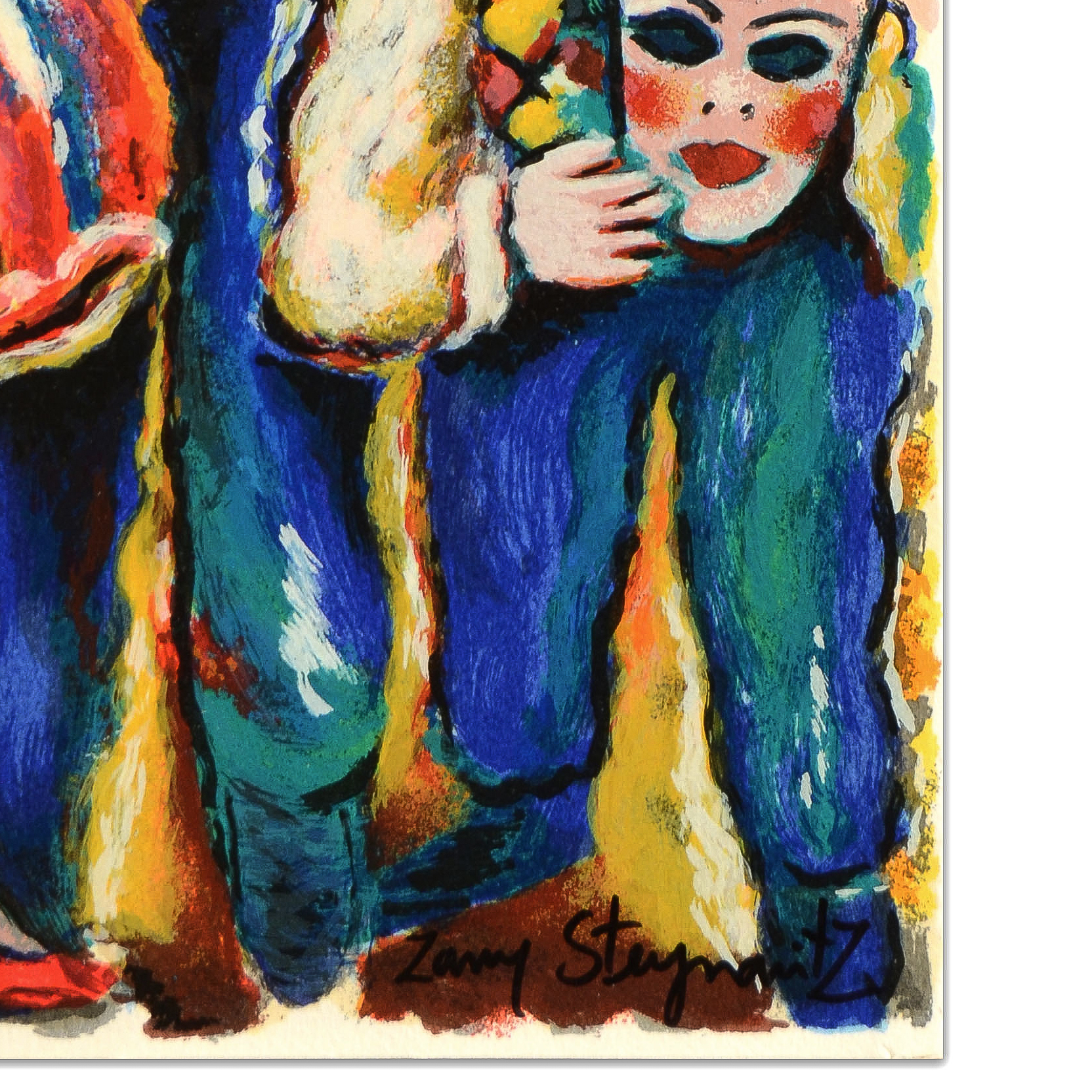 Zany Steynovitz  Limited Edition Serigraph "Purim"