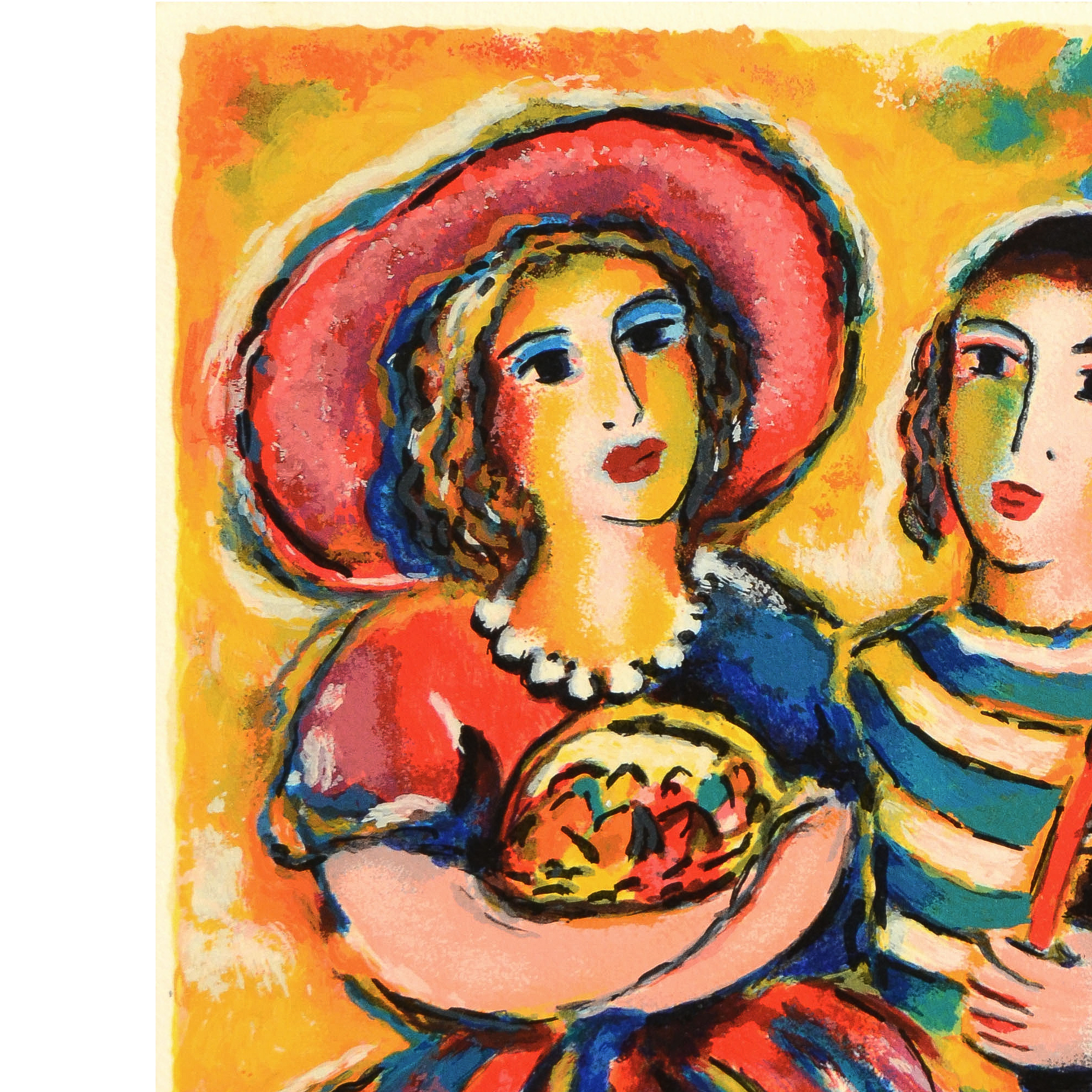 Zany Steynovitz  Limited Edition Serigraph "Purim"