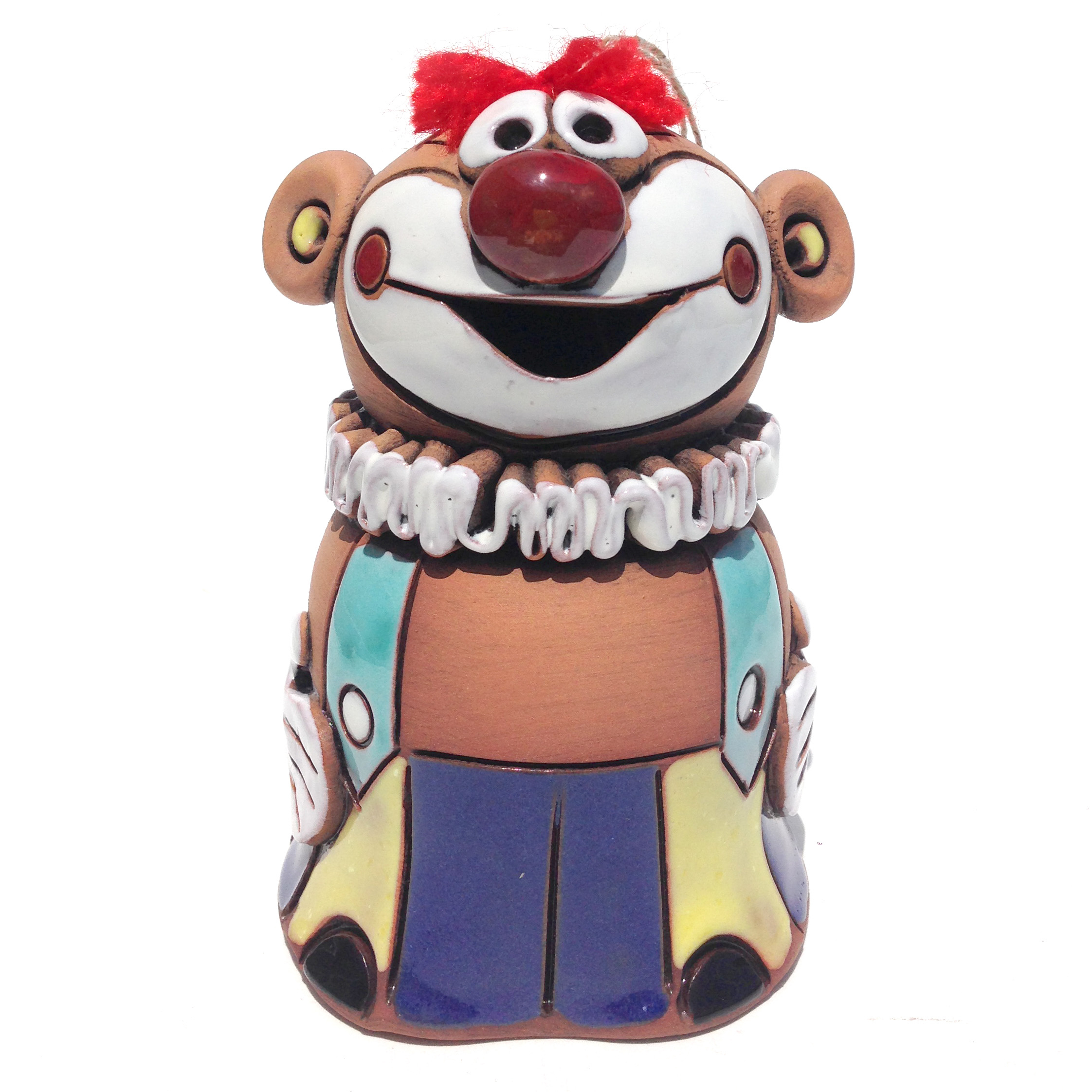 Eugenijus Tamosiunas Ceramic Hanging Bell Sculpture