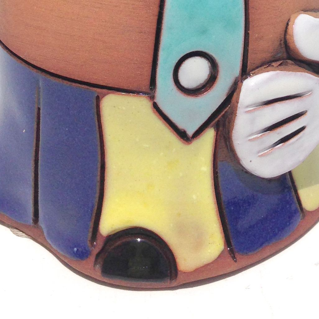 Eugenijus Tamosiunas Ceramic Hanging Bell Sculpture