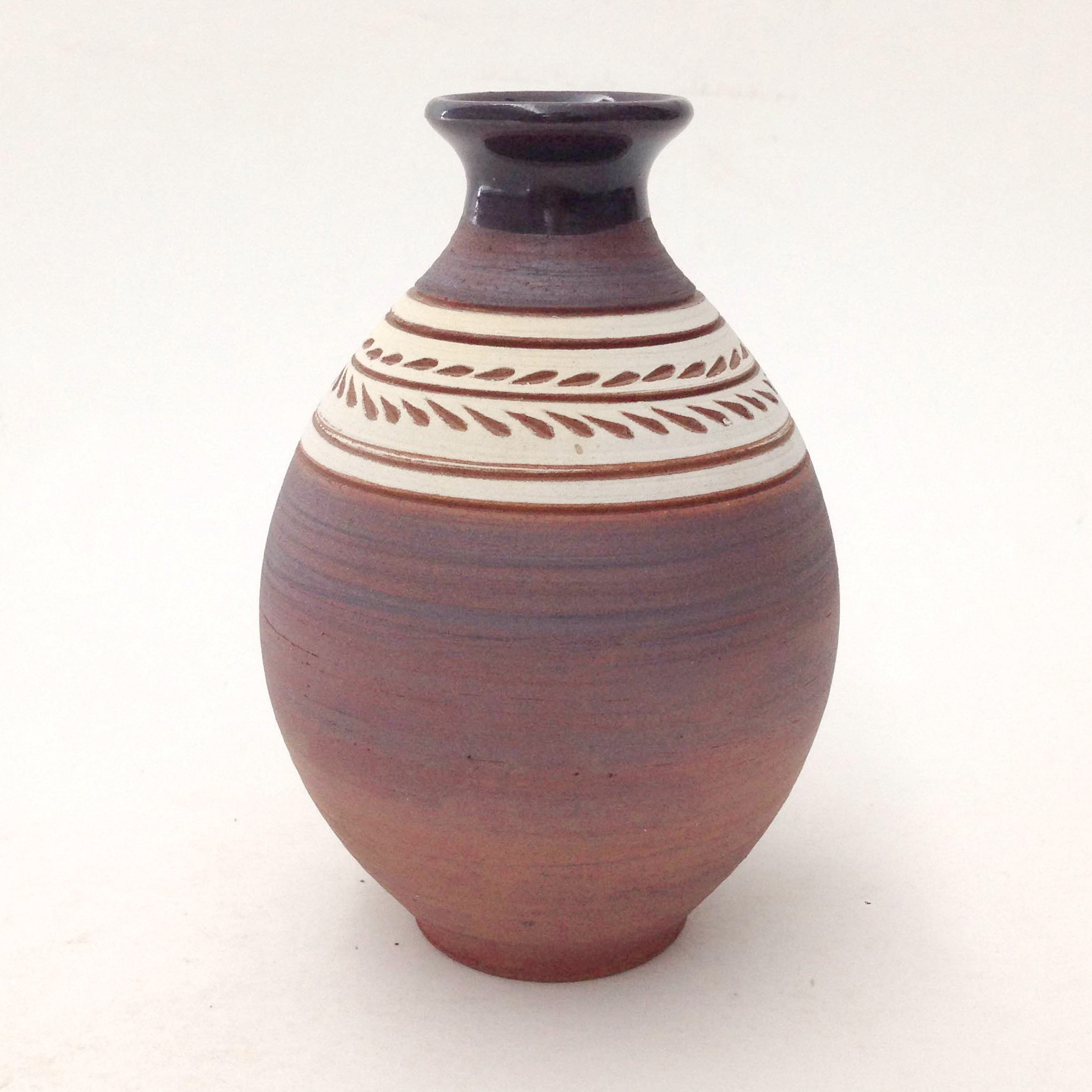 Eugenijus Tamosiunas Hand Made Ceramic Vase Sculpture