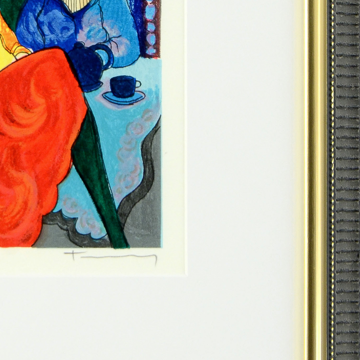 Itzhak Tarkay Limited Edition Serigraph "Sisters"