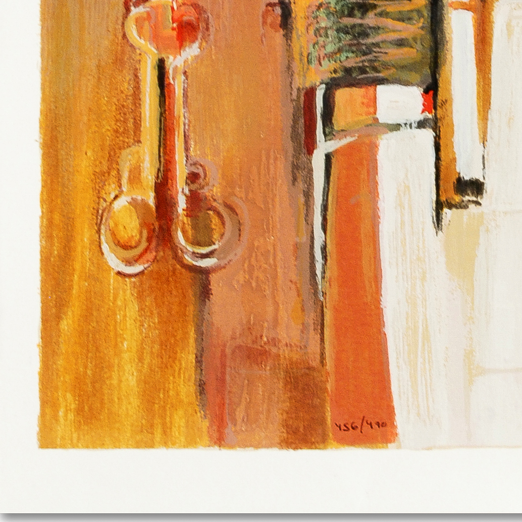 Yuri Tremler Signed Limited Edition Serigraph "Piano"