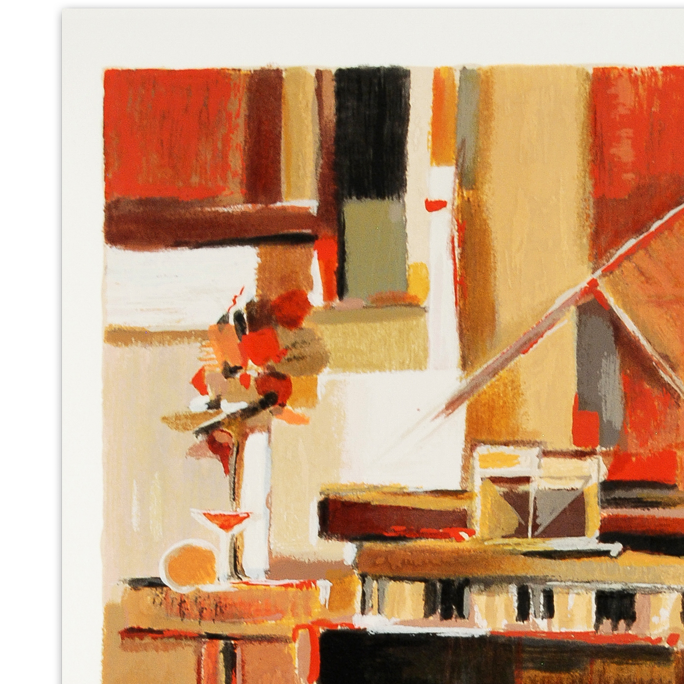 Yuri Tremler Signed Limited Edition Serigraph "Piano"