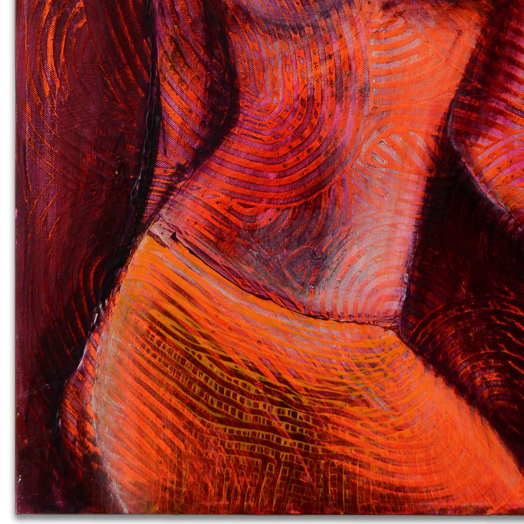 Nadia Volna Original Signed Acrylic Painting